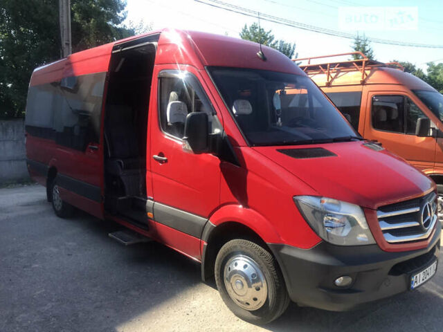 Красный Мерседес Sprinter, объемом двигателя 2.14 л и пробегом 210 тыс. км за 45000 $, фото 14 на Automoto.ua