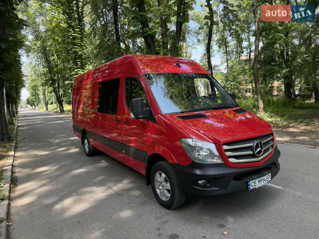 Красный Мерседес Sprinter, объемом двигателя 2.99 л и пробегом 424 тыс. км за 33412 $, фото 4 на Automoto.ua