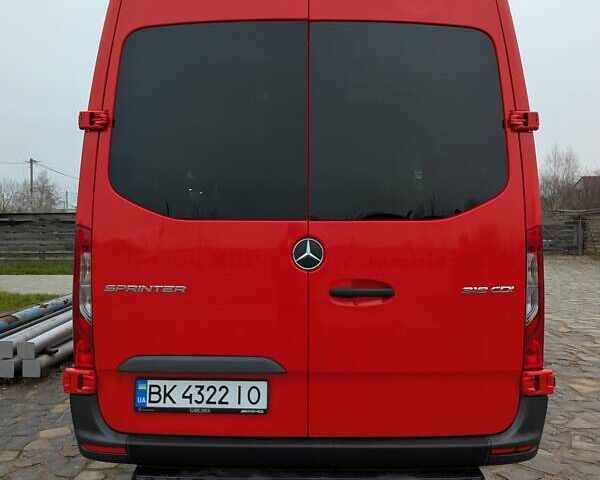 Красный Мерседес Sprinter, объемом двигателя 2.99 л и пробегом 340 тыс. км за 45500 $, фото 51 на Automoto.ua