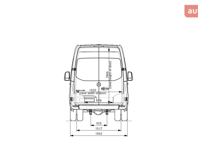 купить новое авто Мерседес Sprinter 2024 года от официального дилера Автомобільний Дім Одеса Мерседес фото