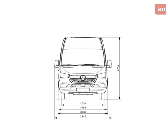 Мерседес Sprinter 2025 года купить новое авто Мерседес Sprinter 2025 года от официального дилера Mercedes-Benz "ВОЛИНЬ-АВТО" Мерседес фото
