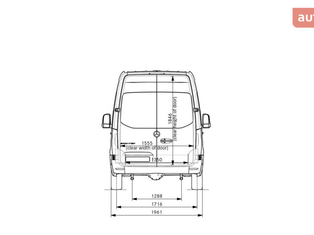 Мерседес Sprinter, объемом двигателя 1.95 л и пробегом 0 тыс. км за 52881 $, фото 6 на Automoto.ua
