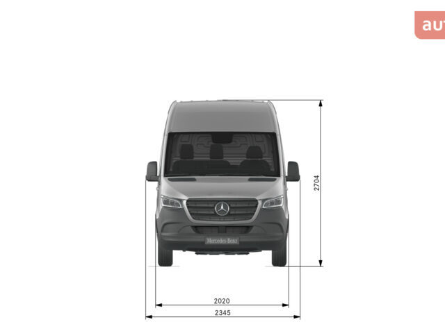 Мерседес Sprinter, объемом двигателя 2.14 л и пробегом 0 тыс. км за 49306 $, фото 9 на Automoto.ua