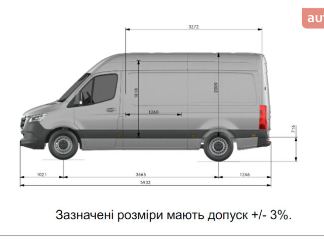 купить новое авто Мерседес Sprinter 2025 года от официального дилера Mercedes-Benz на Набережній Мерседес фото