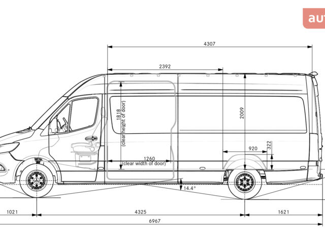 купить новое авто Мерседес Sprinter 2025 года от официального дилера Mercedes-Benz "ВОЛИНЬ-АВТО" Мерседес фото