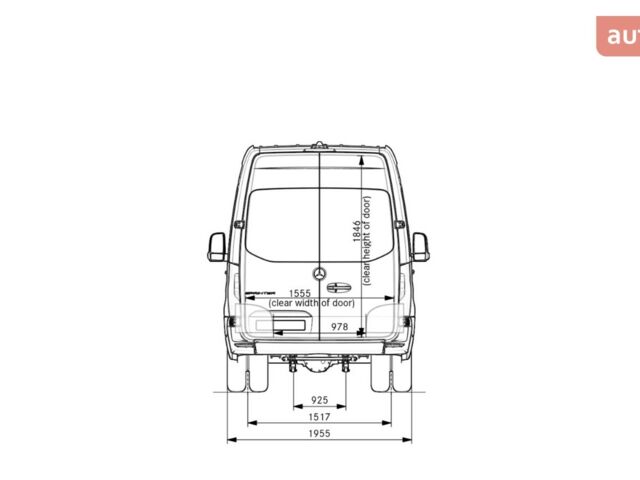 купити нове авто Мерседес Sprinter 2025 року від офіційного дилера Галичина-Авто Мерседес фото