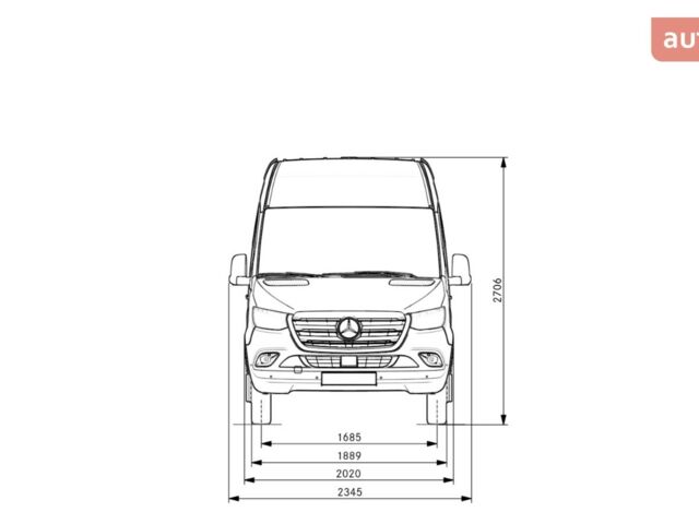 купить новое авто Мерседес Sprinter 2025 года от официального дилера Галичина-Авто Мерседес фото