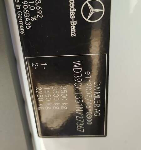 Мерседес Sprinter, объемом двигателя 2.2 л и пробегом 357 тыс. км за 21750 $, фото 11 на Automoto.ua