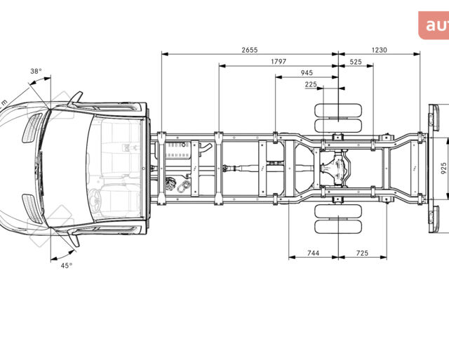 купить новое авто Мерседес Sprinter 2022 года от официального дилера Автомобільний Дім Одеса Мерседес фото