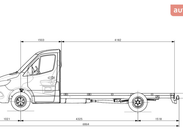 купить новое авто Мерседес Sprinter 2022 года от официального дилера Автомобільний Дім Одеса Мерседес фото