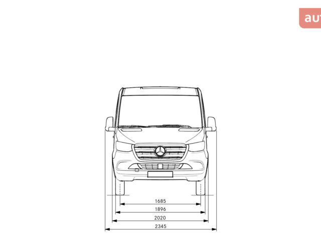 купить новое авто Мерседес Sprinter 2022 года от официального дилера Автомобільний Дім Одеса Мерседес фото