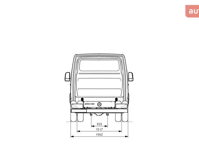 купить новое авто Мерседес Sprinter 2022 года от официального дилера Автомобільний Дім Одеса Мерседес фото