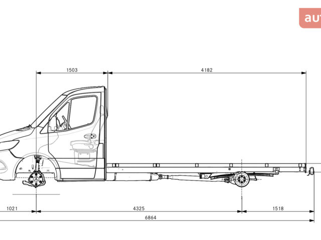 купить новое авто Мерседес Sprinter 2025 года от официального дилера Галичина-Авто Мерседес фото