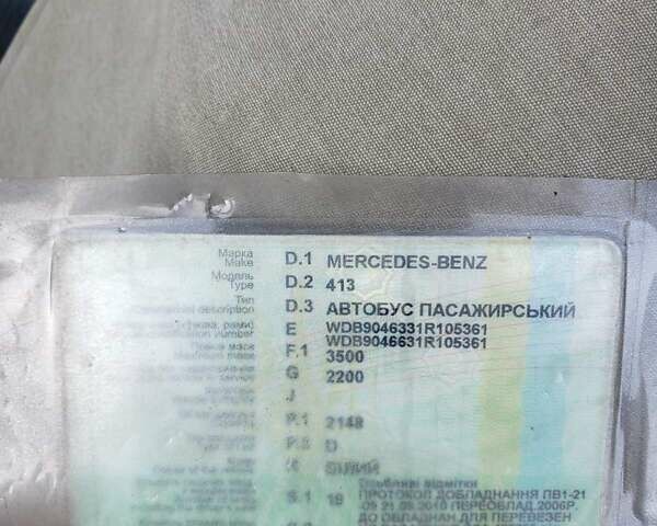 Мерседес Sprinter, об'ємом двигуна 2.9 л та пробігом 500 тис. км за 7900 $, фото 10 на Automoto.ua
