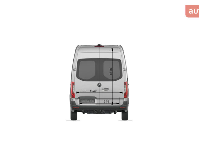 Мерседес Sprinter 2025 в Одессе на Automoto.ua Мерседес Sprinter, объемом двигателя 1.95 л и пробегом 0 тыс. км за 99820 $, фото 10 на Automoto.ua