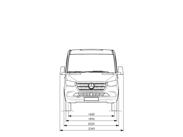 Мерседес Sprinter, объемом двигателя 2.99 л и пробегом 0 тыс. км за 56939 $, фото 14 на Automoto.ua