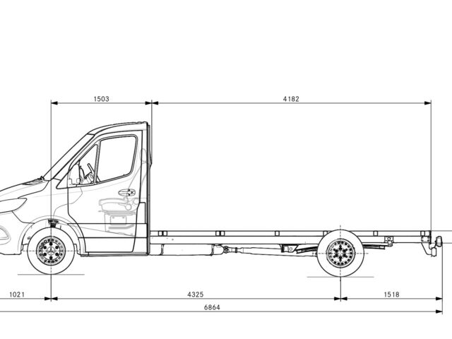 Мерседес Sprinter, объемом двигателя 2.99 л и пробегом 0 тыс. км за 56939 $, фото 17 на Automoto.ua