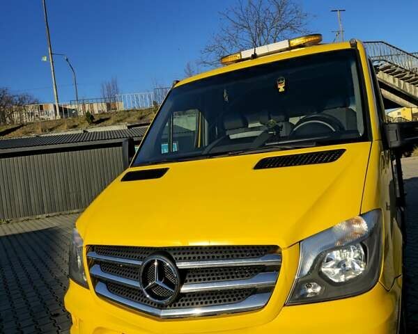 Жовтий Мерседес Sprinter, об'ємом двигуна 2.99 л та пробігом 432 тис. км за 16800 $, фото 4 на Automoto.ua