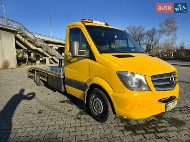 Жовтий Мерседес Sprinter, об'ємом двигуна 2.99 л та пробігом 432 тис. км за 16800 $, фото 1 на Automoto.ua