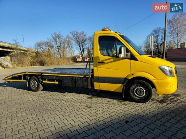 Жовтий Мерседес Sprinter, об'ємом двигуна 2.99 л та пробігом 432 тис. км за 16800 $, фото 8 на Automoto.ua