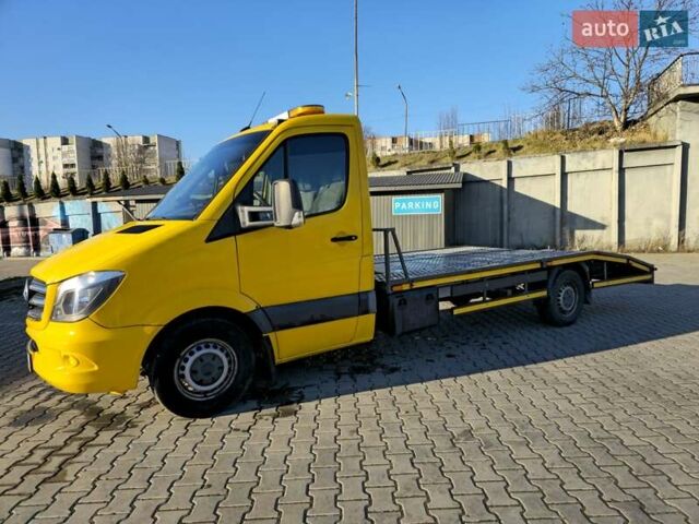 Жовтий Мерседес Sprinter, об'ємом двигуна 2.99 л та пробігом 432 тис. км за 16800 $, фото 6 на Automoto.ua