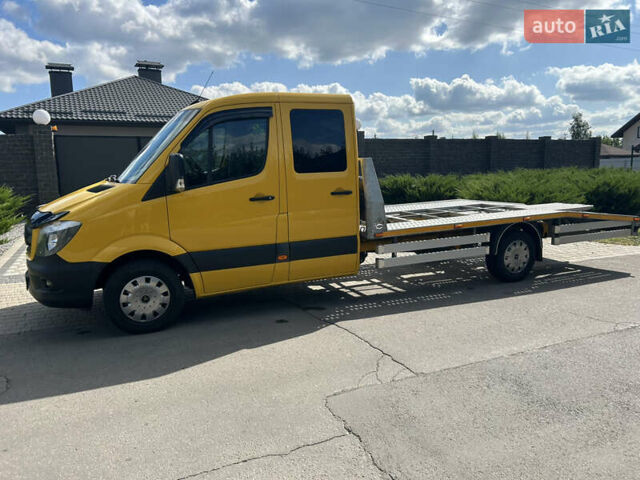 Жовтий Мерседес Sprinter, об'ємом двигуна 2.99 л та пробігом 450 тис. км за 30000 $, фото 10 на Automoto.ua