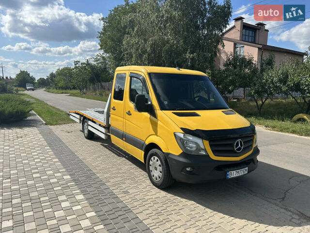 Жовтий Мерседес Sprinter, об'ємом двигуна 2.99 л та пробігом 450 тис. км за 30000 $, фото 15 на Automoto.ua