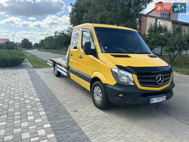 Жовтий Мерседес Sprinter, об'ємом двигуна 2.99 л та пробігом 450 тис. км за 30000 $, фото 28 на Automoto.ua