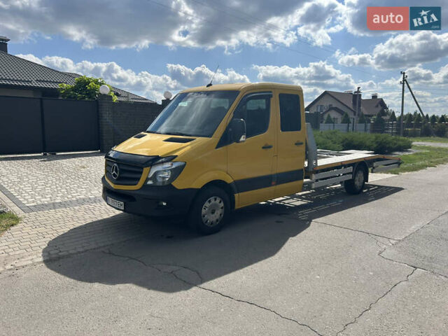 Жовтий Мерседес Sprinter, об'ємом двигуна 2.99 л та пробігом 450 тис. км за 30000 $, фото 11 на Automoto.ua
