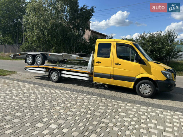 Жовтий Мерседес Sprinter, об'ємом двигуна 2.99 л та пробігом 450 тис. км за 30000 $, фото 52 на Automoto.ua