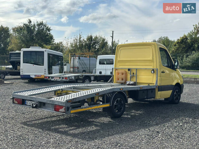 Жовтий Мерседес Sprinter, об'ємом двигуна 2.14 л та пробігом 675 тис. км за 18900 $, фото 3 на Automoto.ua