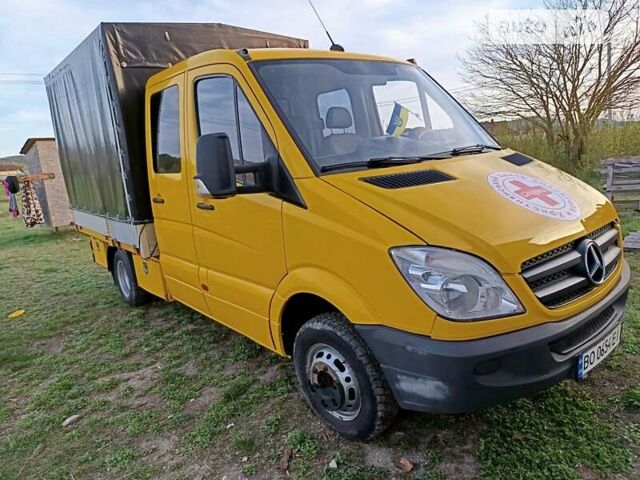 Желтый Мерседес Sprinter, объемом двигателя 2.14 л и пробегом 290 тыс. км за 18500 $, фото 2 на Automoto.ua