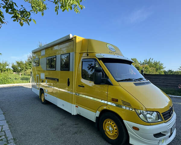 Желтый Мерседес Sprinter, объемом двигателя 2.3 л и пробегом 158 тыс. км за 42000 $, фото 10 на Automoto.ua