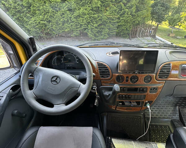 Желтый Мерседес Sprinter, объемом двигателя 2.3 л и пробегом 158 тыс. км за 42000 $, фото 59 на Automoto.ua