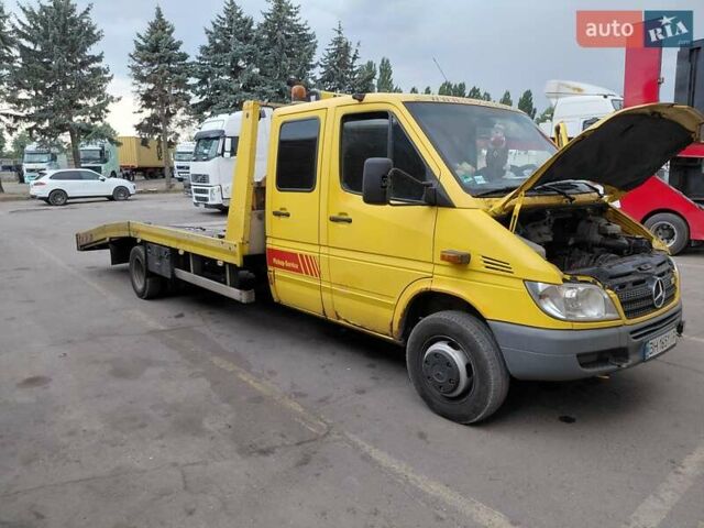 Желтый Мерседес Sprinter, объемом двигателя 27 л и пробегом 400 тыс. км за 17500 $, фото 7 на Automoto.ua