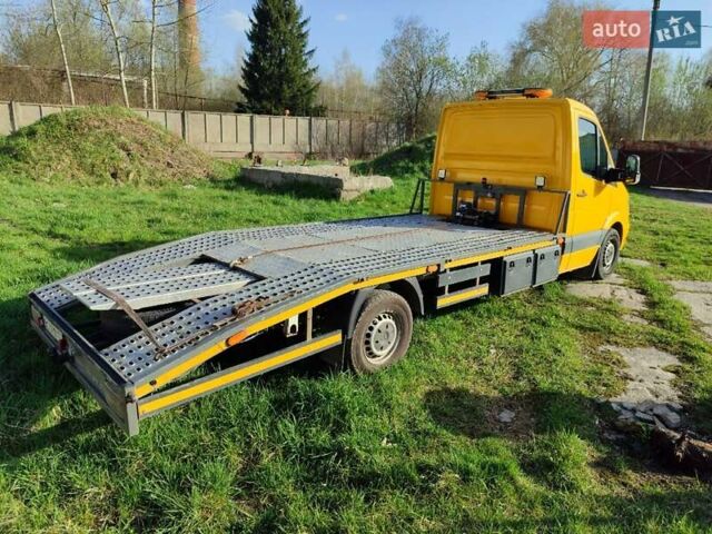 Желтый Мерседес Sprinter, объемом двигателя 2.99 л и пробегом 432 тыс. км за 20900 $, фото 7 на Automoto.ua
