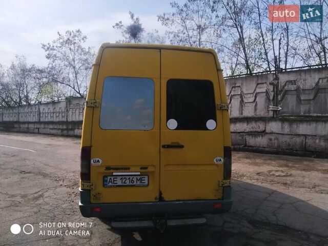 Жовтий Мерседес Sprinter, об'ємом двигуна 2.15 л та пробігом 412 тис. км за 6000 $, фото 1 на Automoto.ua