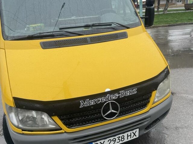 Жовтий Мерседес Sprinter, об'ємом двигуна 2.1 л та пробігом 450 тис. км за 7100 $, фото 5 на Automoto.ua