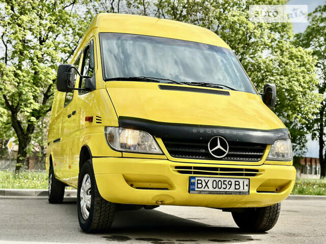 Жовтий Мерседес Sprinter, об'ємом двигуна 2.69 л та пробігом 600 тис. км за 10200 $, фото 40 на Automoto.ua