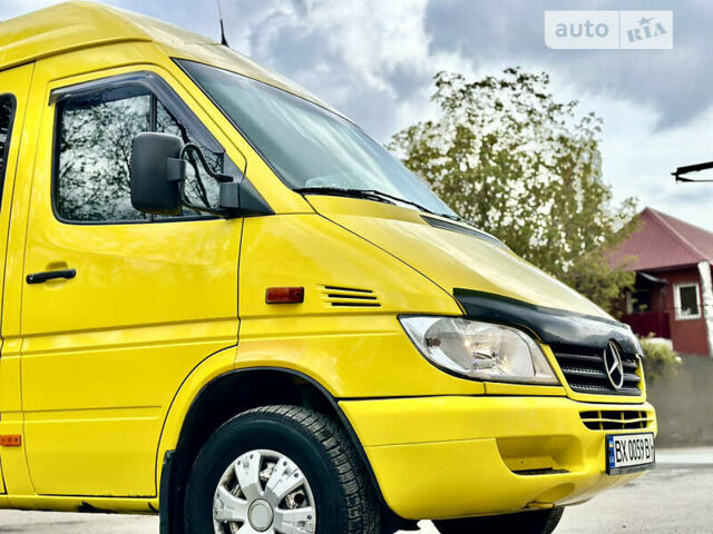 Жовтий Мерседес Sprinter, об'ємом двигуна 2.69 л та пробігом 600 тис. км за 10200 $, фото 16 на Automoto.ua