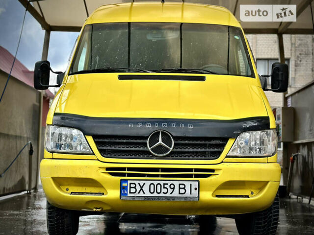 Жовтий Мерседес Sprinter, об'ємом двигуна 2.69 л та пробігом 600 тис. км за 10200 $, фото 11 на Automoto.ua