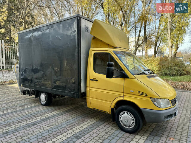 Жовтий Мерседес Sprinter, об'ємом двигуна 2.2 л та пробігом 495 тис. км за 6700 $, фото 1 на Automoto.ua