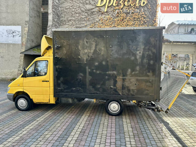Жовтий Мерседес Sprinter, об'ємом двигуна 2.2 л та пробігом 495 тис. км за 6700 $, фото 9 на Automoto.ua