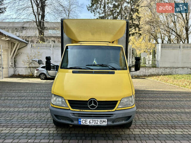 Жовтий Мерседес Sprinter, об'ємом двигуна 2.2 л та пробігом 495 тис. км за 6700 $, фото 4 на Automoto.ua