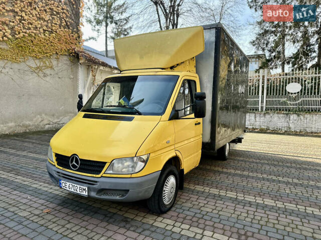 Жовтий Мерседес Sprinter, об'ємом двигуна 2.2 л та пробігом 495 тис. км за 6700 $, фото 5 на Automoto.ua