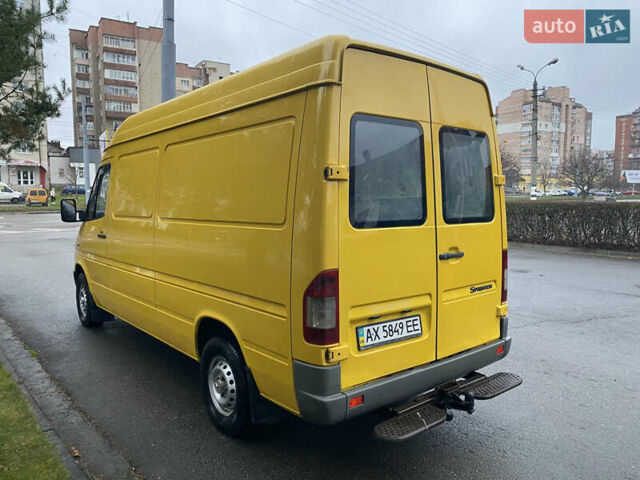 Жовтий Мерседес Sprinter, об'ємом двигуна 2.1 л та пробігом 380 тис. км за 8950 $, фото 61 на Automoto.ua
