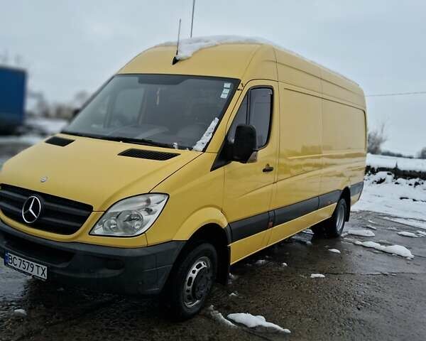 Желтый Мерседес Sprinter, объемом двигателя 3 л и пробегом 340 тыс. км за 24500 $, фото 12 на Automoto.ua