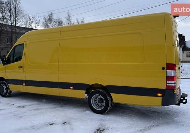 Желтый Мерседес Sprinter, объемом двигателя 2.2 л и пробегом 138 тыс. км за 25000 $, фото 8 на Automoto.ua
