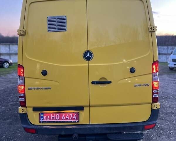Жовтий Мерседес Sprinter, об'ємом двигуна 2.2 л та пробігом 138 тис. км за 25000 $, фото 13 на Automoto.ua