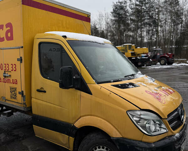 Жовтий Мерседес Sprinter, об'ємом двигуна 2.2 л та пробігом 470 тис. км за 6000 $, фото 9 на Automoto.ua
